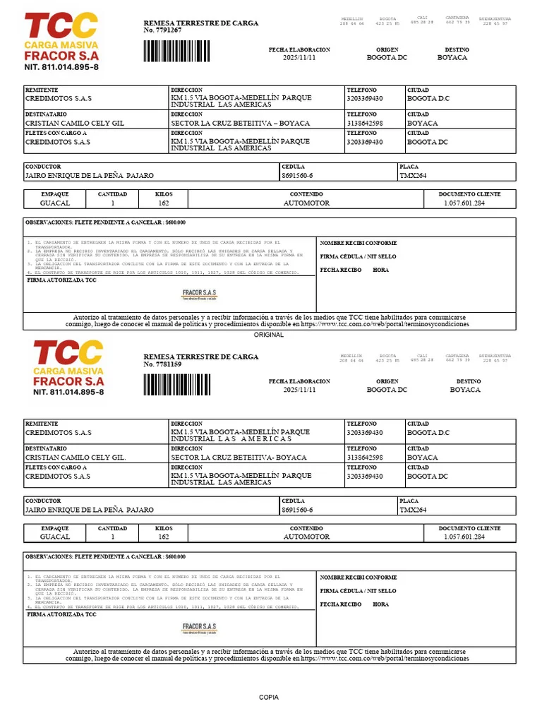 Memorial photograph of Gilfranco, Cristian Camilo