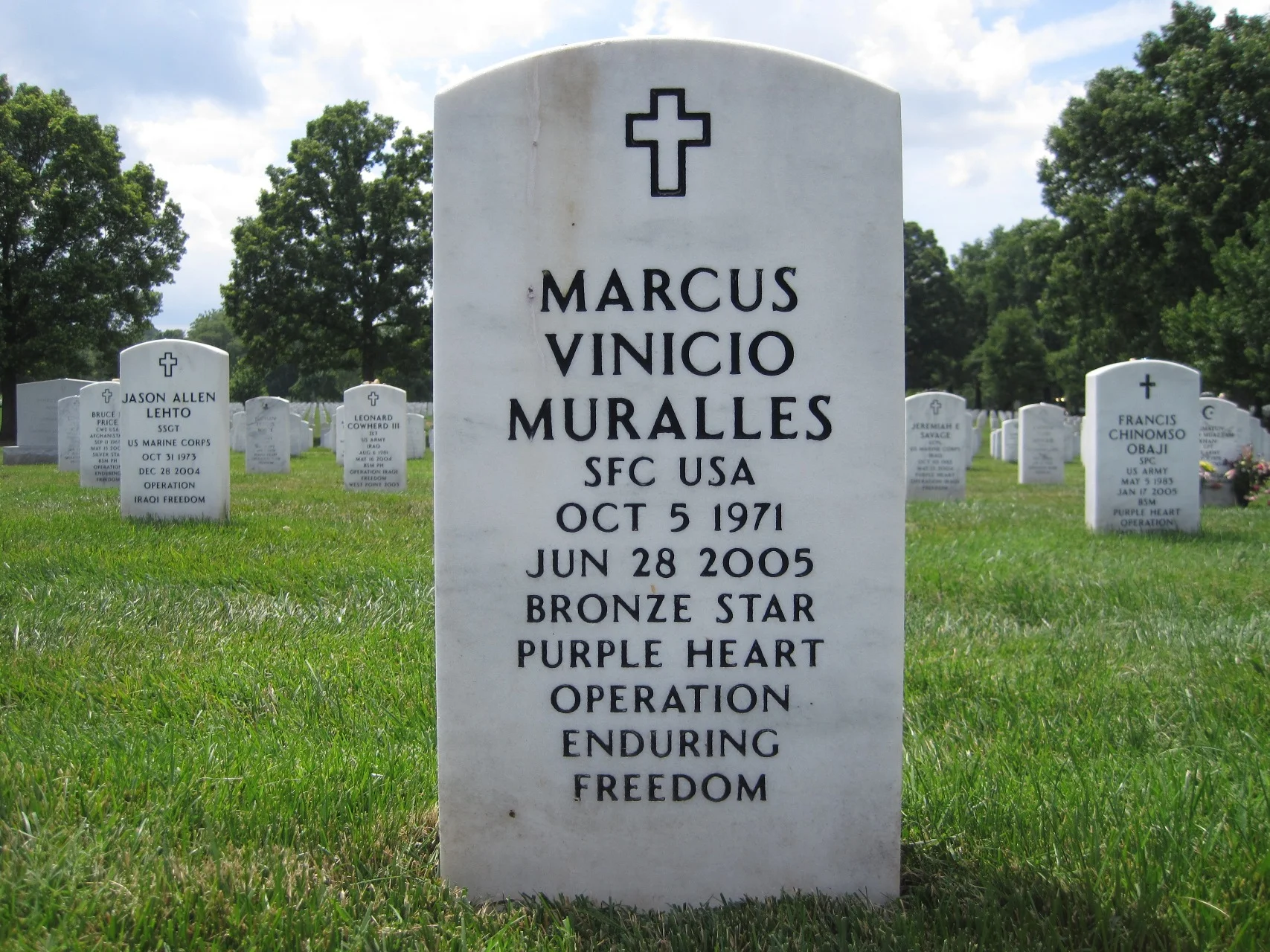 Muralles, Marcus Vinicio