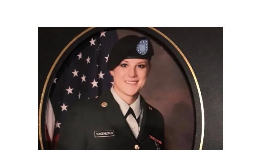 Memorial photograph of Schoenecker, Christina Marie