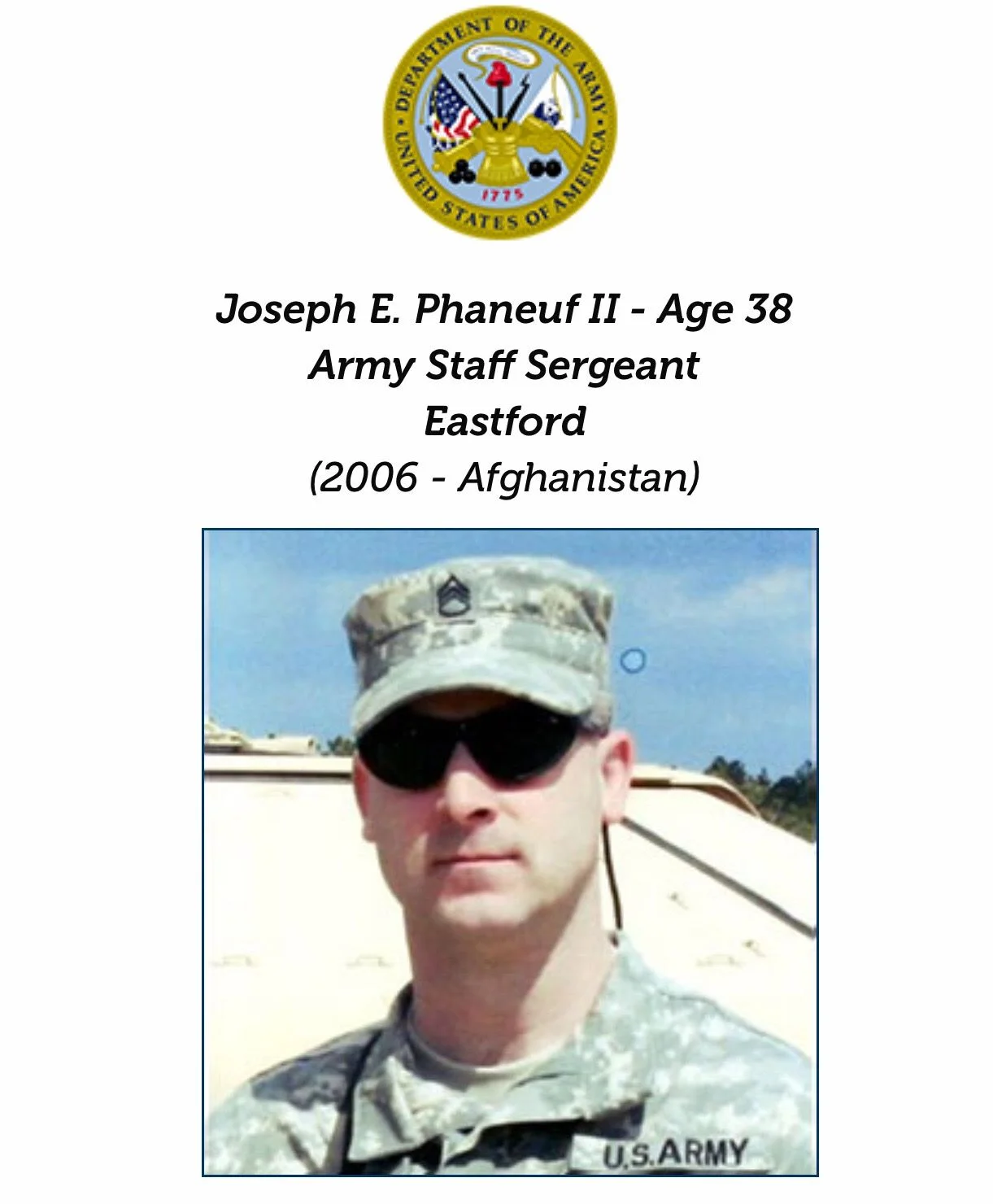 Phaneuf, Joseph Edgar Ii