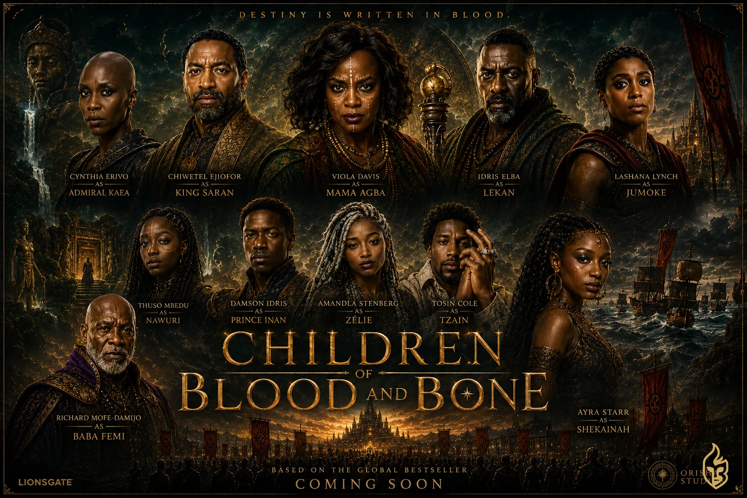 Children of Blood and Bone Cast Guide: Every Actor and Character (2027 Film)