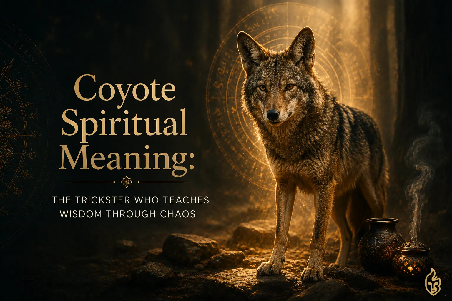 Coyote Spiritual Meaning: The Trickster Who Teaches Wisdom Through Chaos