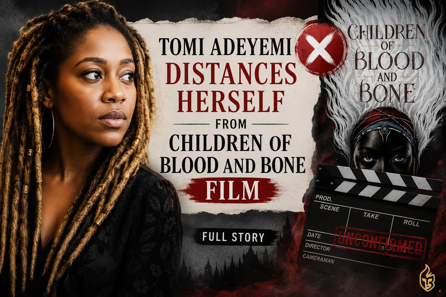 Tomi Adeyemi Distances Herself from Children of Blood and Bone Film — Full Story
