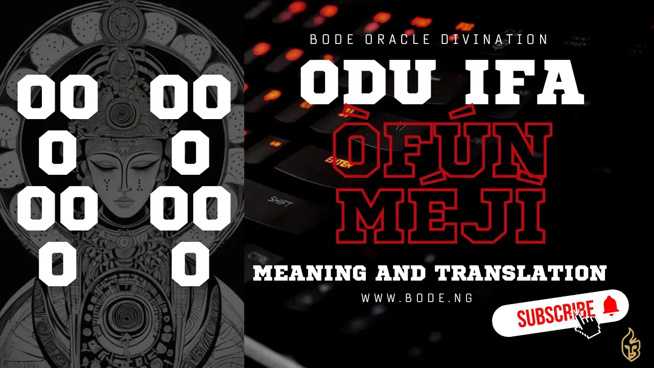 Odu Ofun Meji