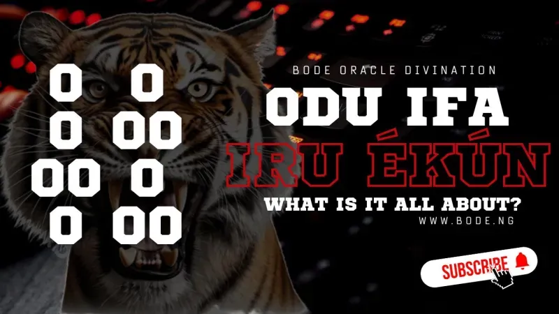 All About Odu Ifa Iru Ekun