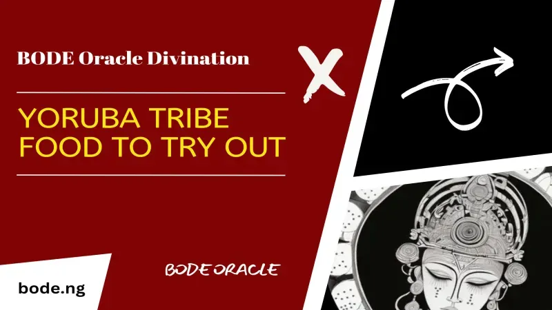 Yoruba Tribe Food To Try Out